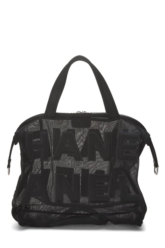 Black Mesh Coco Doudoune Bowling Bag