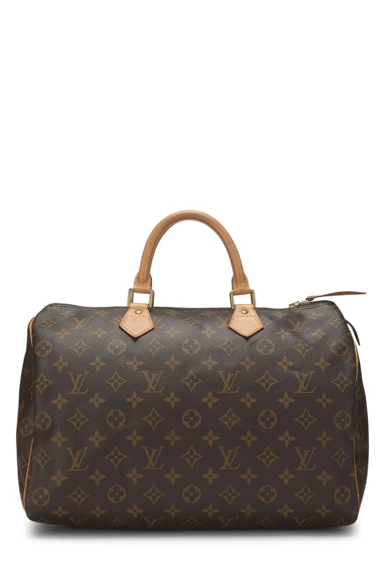 Monogram Canvas Speedy 35