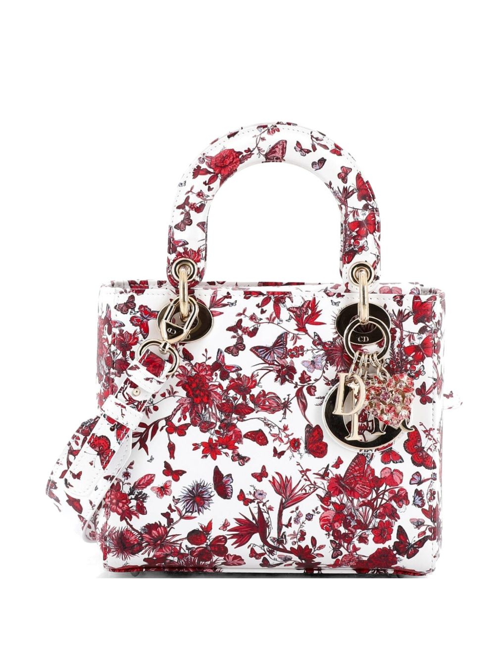 My ABCDior Lady Dior Bag Printed Leather Small satchel