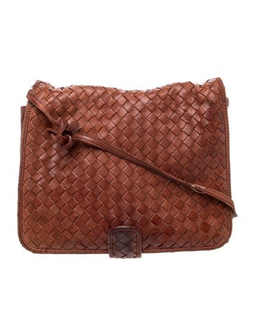 Intrecciato Messenger Bag Vintage