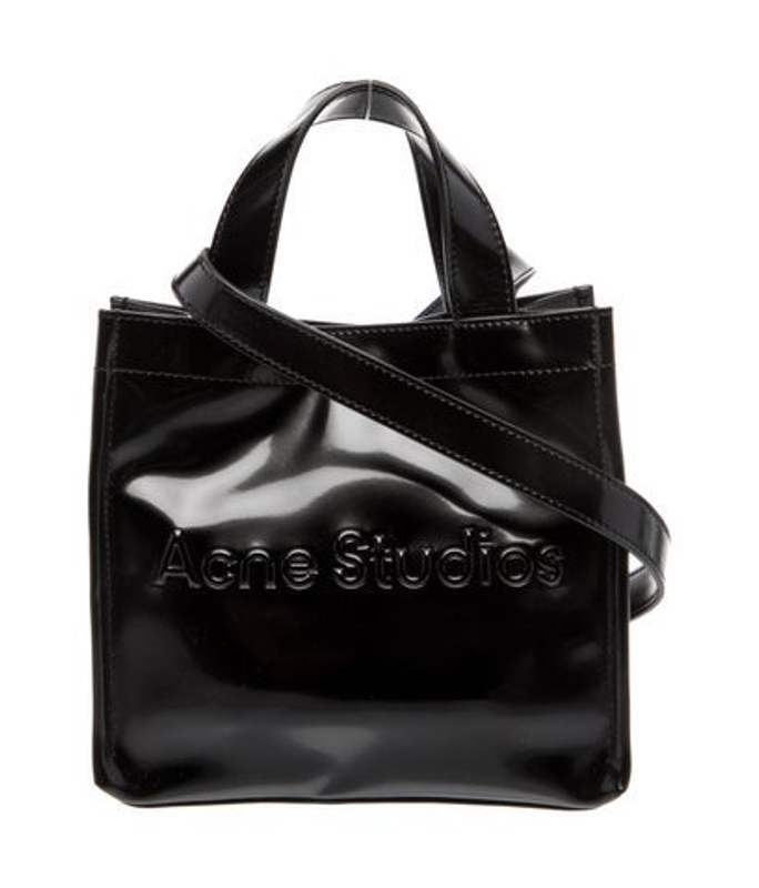 Acne Studios Studios Patent Leather Backpack