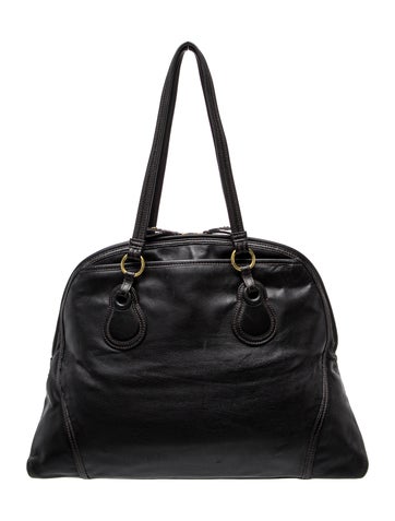Tumi Leather Shoulder Bag