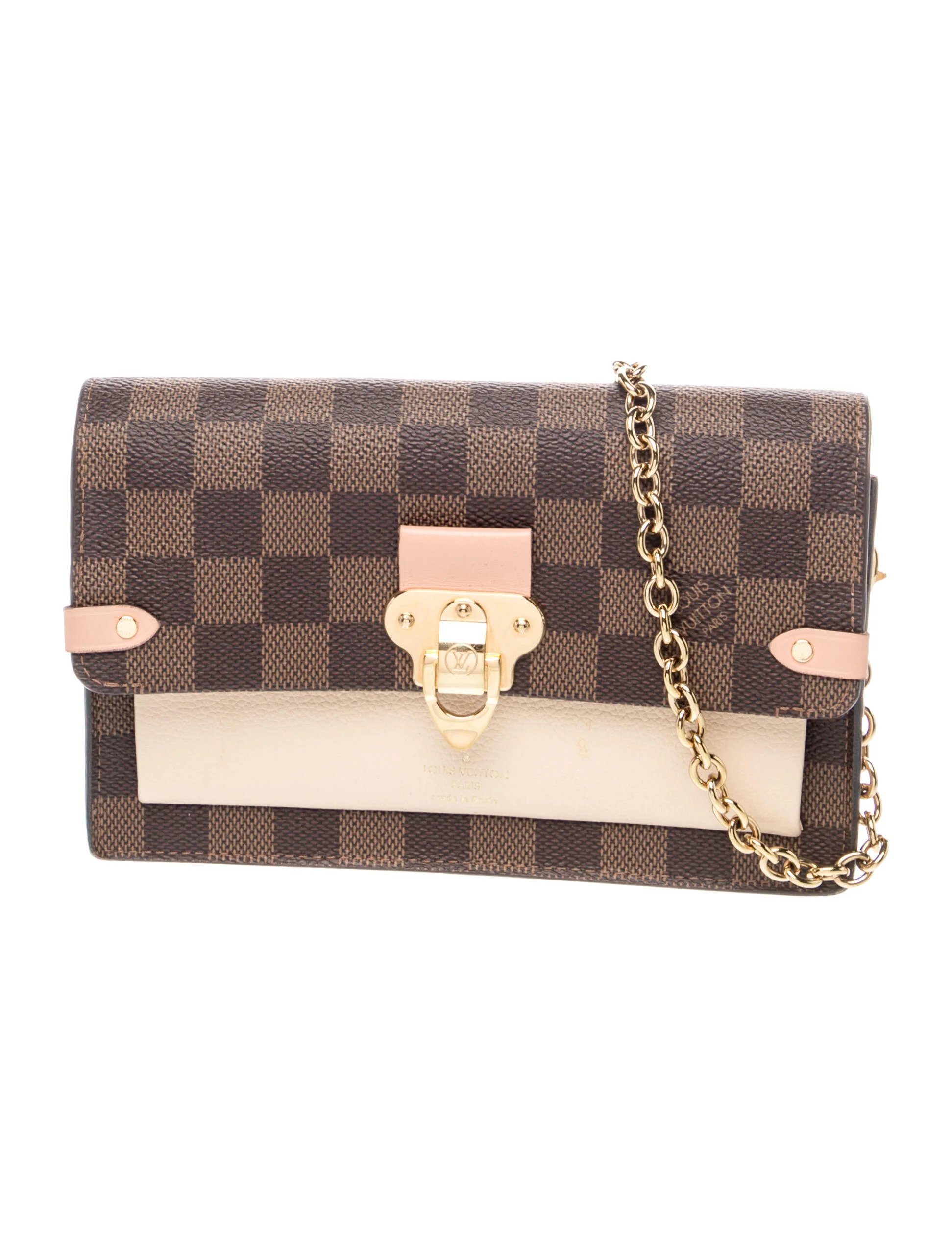 Damier Ebene Vavin Wallet on Chain