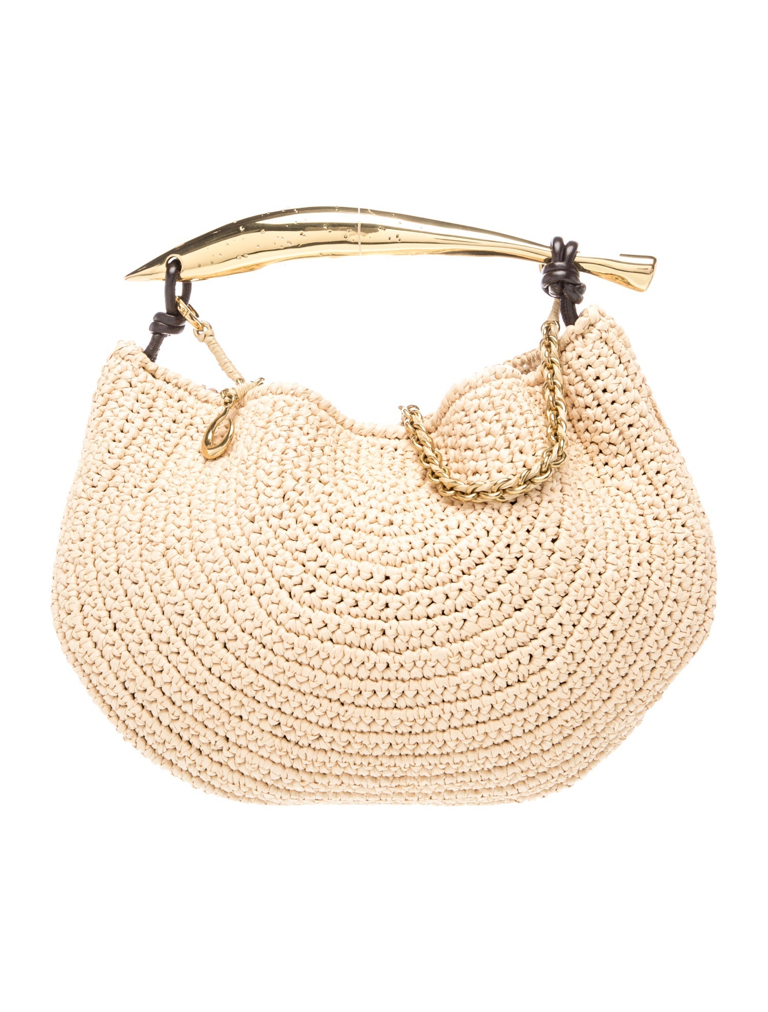 Bottega Veneta Raffia Sardine Small