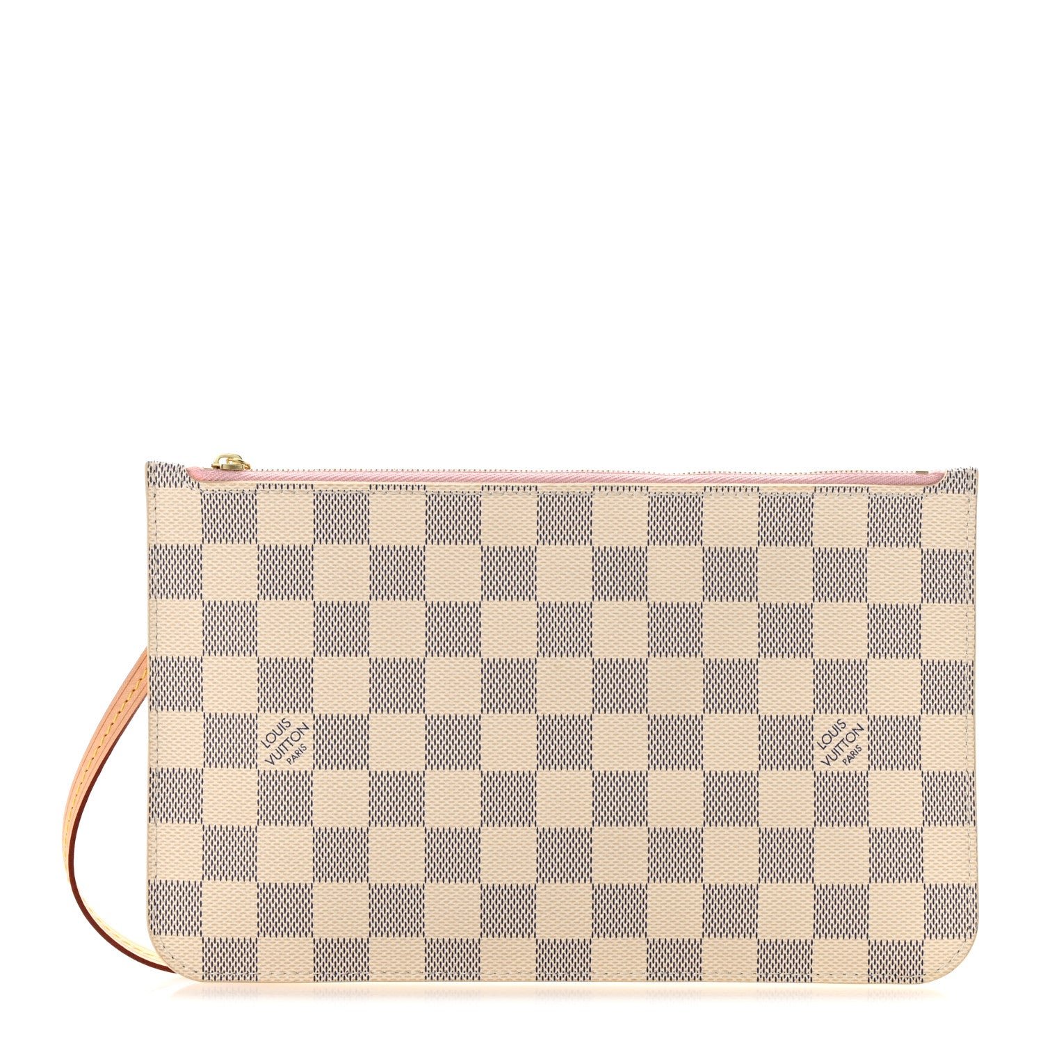 Louis Vuitton Damier Azur Neverfull MM GM Pochette  Rose Ballerine