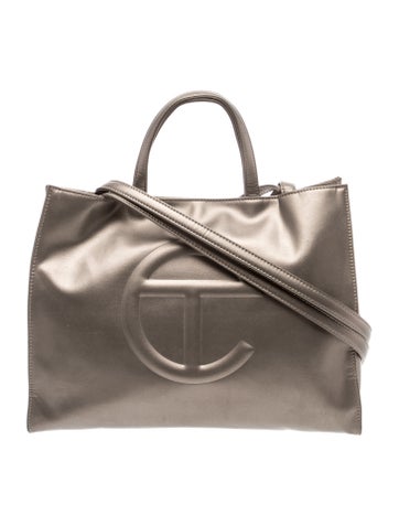 Vegan Leather Top Handle Bag