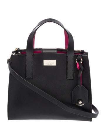 Leather Top Handle Bag