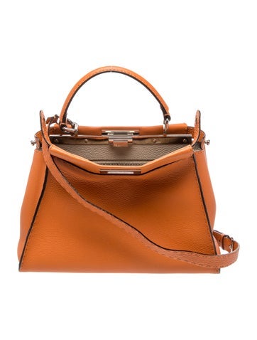 Leather Peekaboo Medium