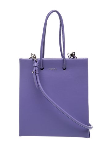 Medea Leather Top Handle Bag