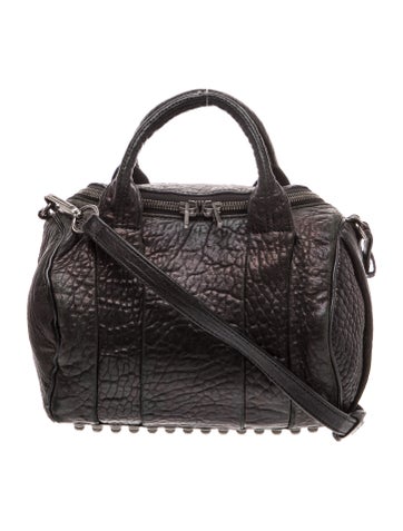 Leather Top Handle Bag