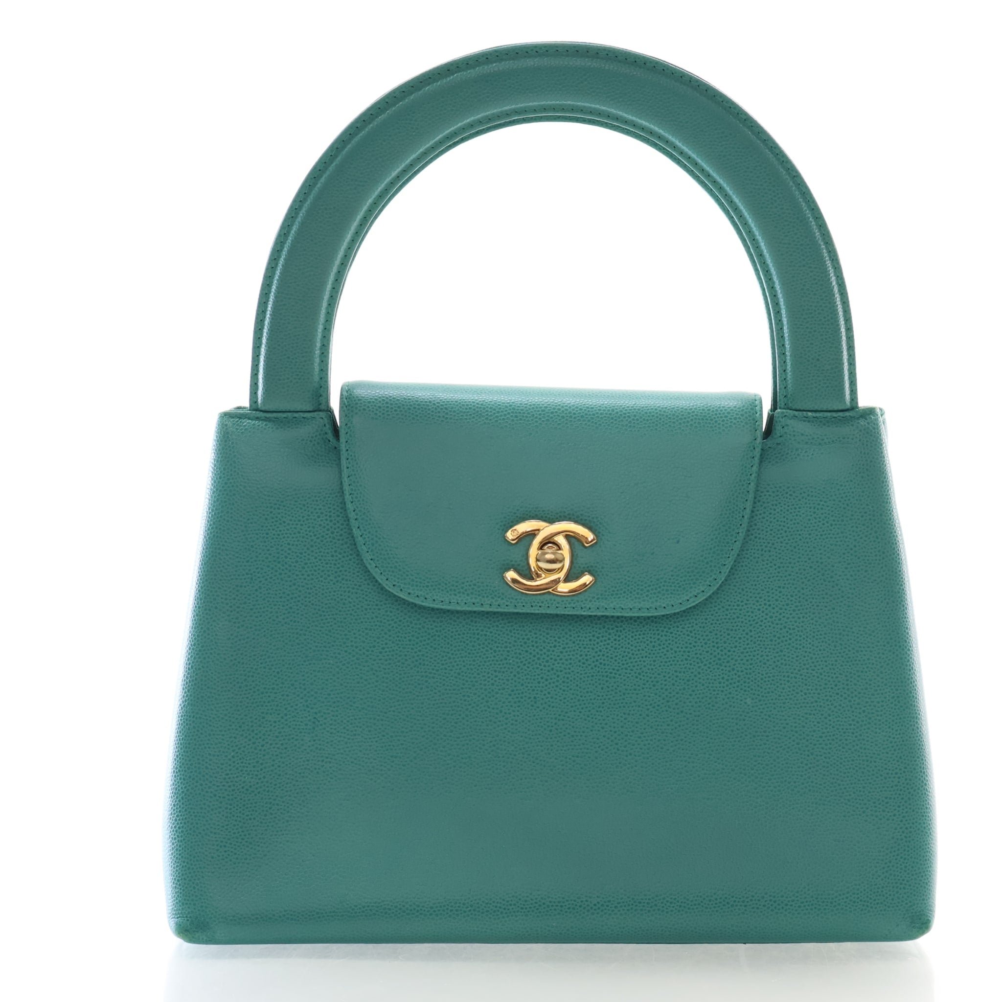 Chanel Mini Caviar Vintage Kelly Shopper Bag