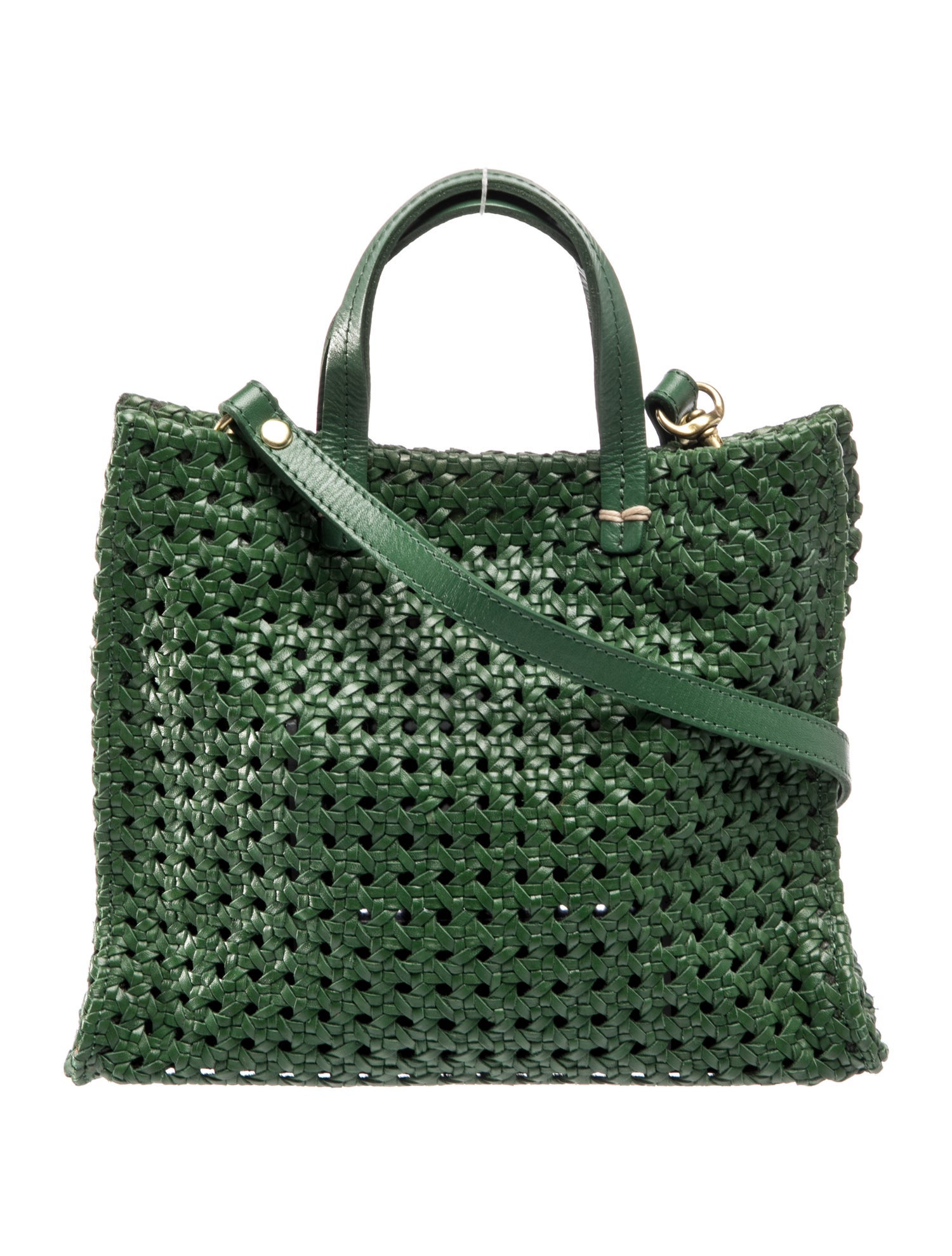 Leather Top Handle Bag