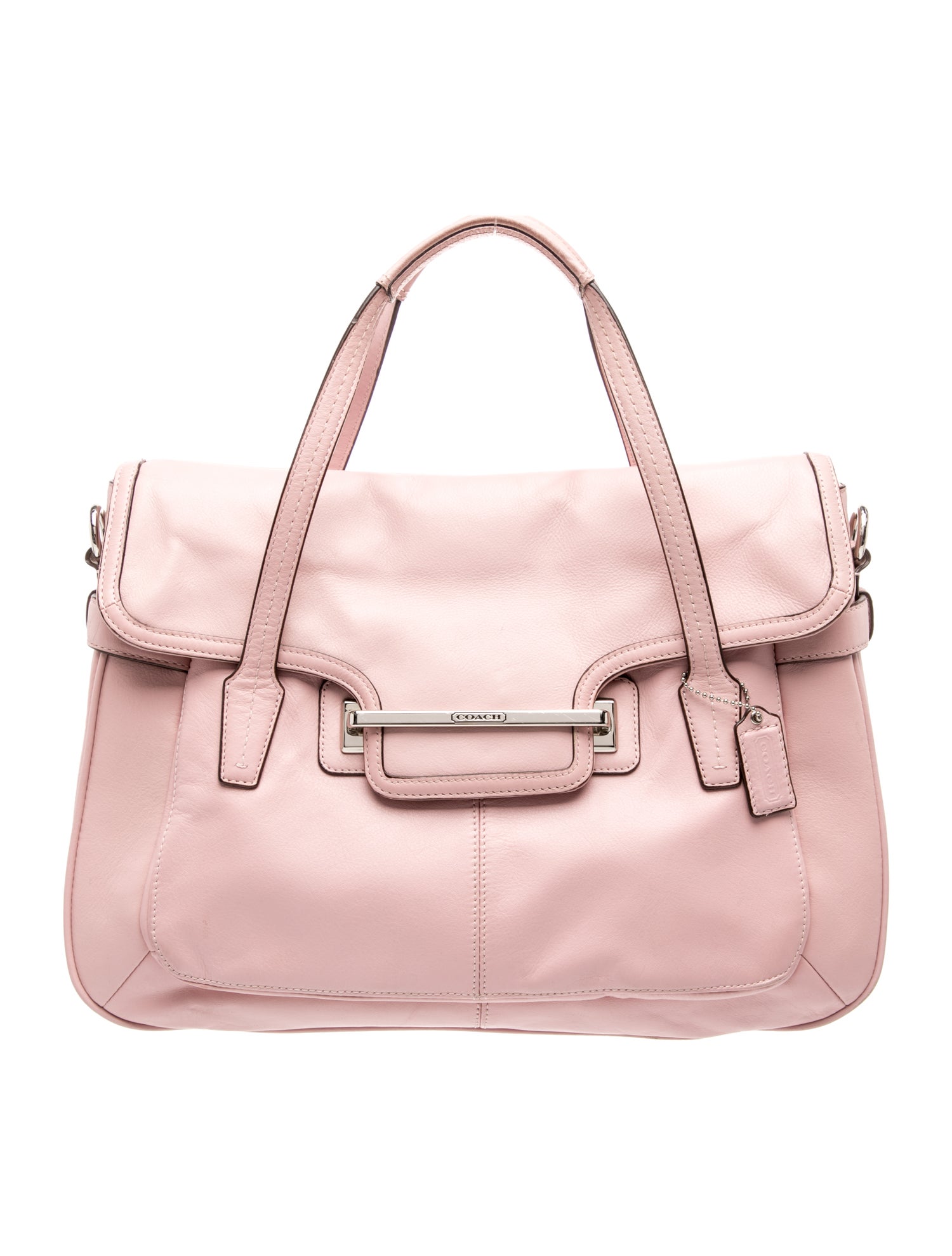 Leather Top Handle Bag