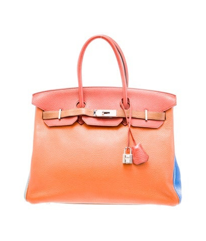 Hermes Clemence Arlequin Birkin 35
