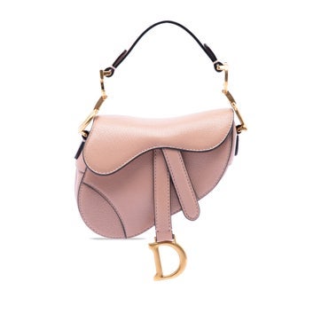 Goat Leather Micro Goatskin Saddle Bag