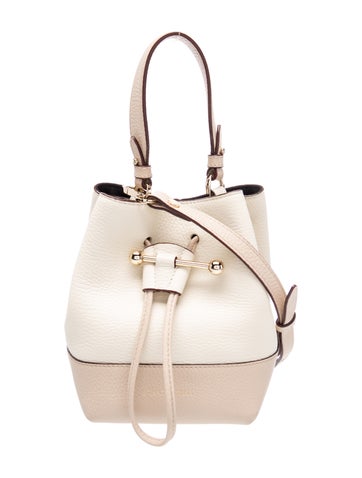 Strathberry Leather Bucket Bag