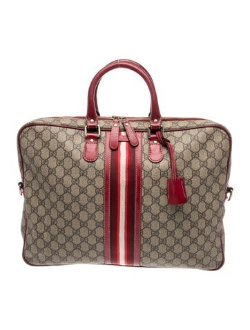GG Supreme Supreme Web Ophidia Briefcase