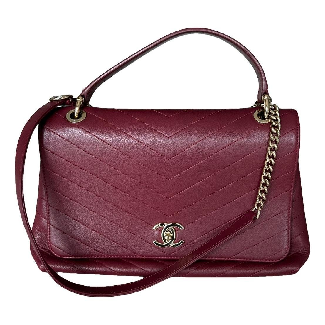 Leather handbag