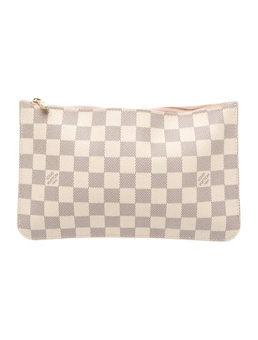 Damier Azur Neverfull Pouch