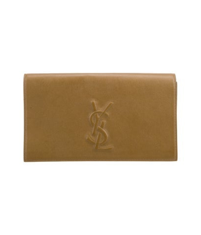 Saint Laurent Saint Laurent Leather Clutch