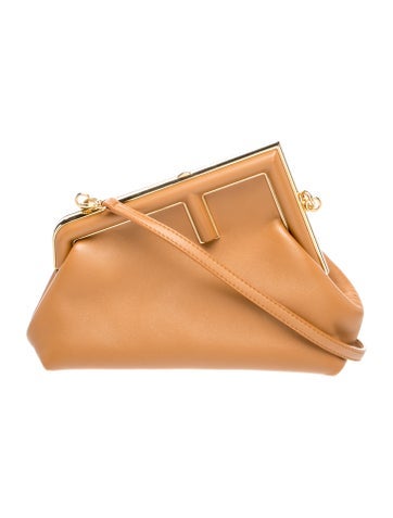 Leather Small First Clutch