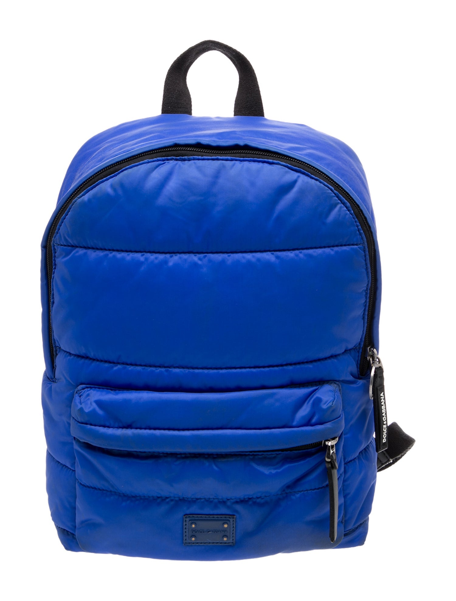 Nylon Solid Backpack