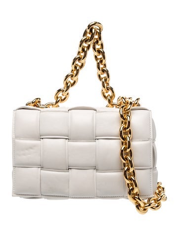 Bottega Veneta Intrecciato Chain Padded Cassette