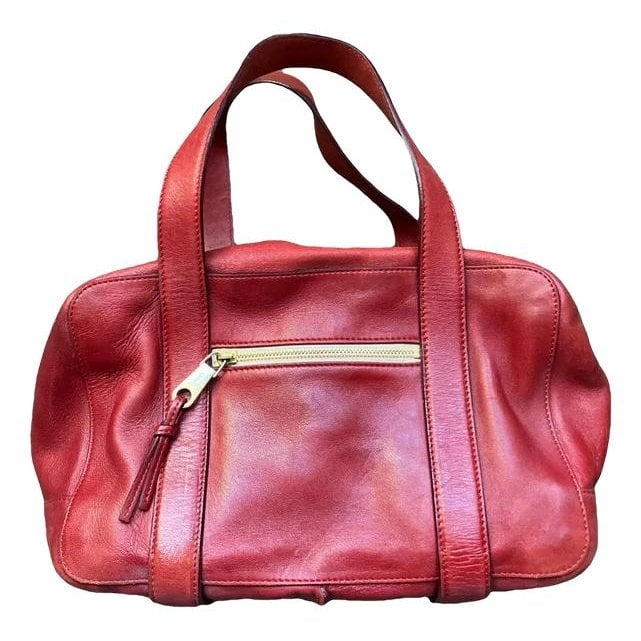 Leather handbag