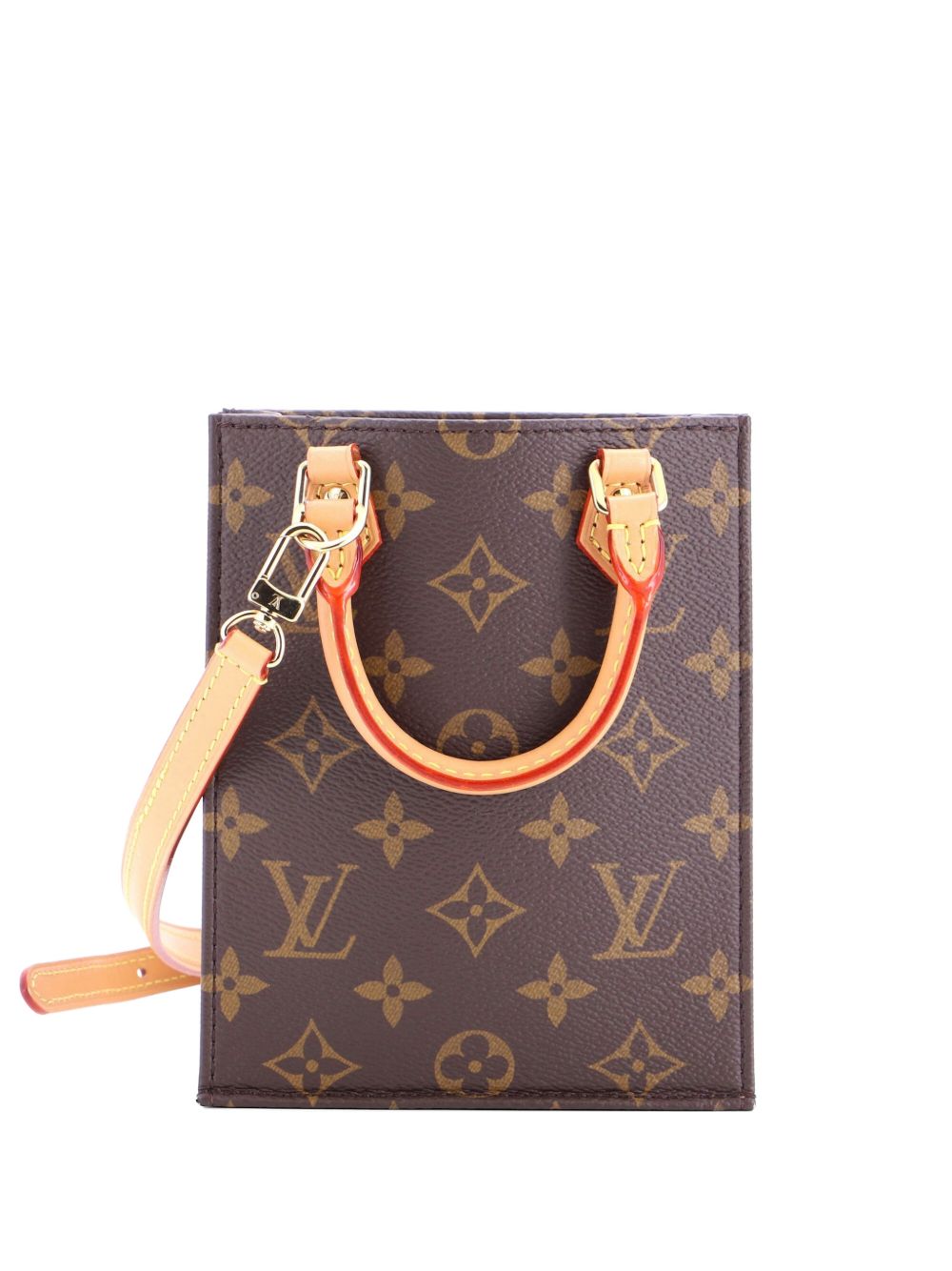 Petit Sac Plat Bag Monogram Canvas crossbody bag