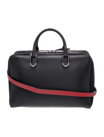 Leather Top Handle Bag