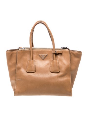 Enameled Metal Triangle Tote