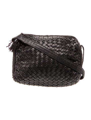 Intrecciato Vintage Intrecciato Weave Crossbody Bag
