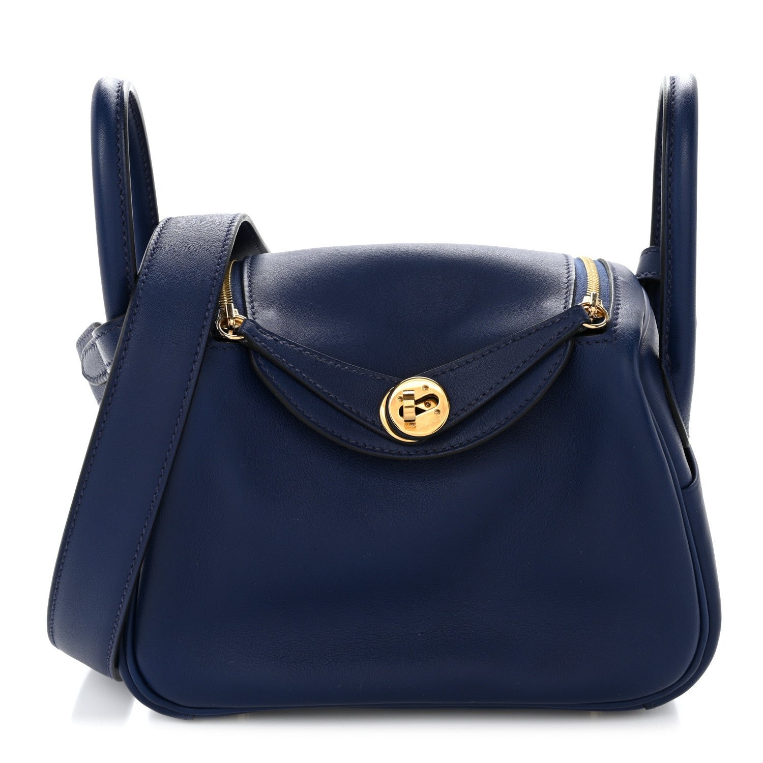 Hermes Hermes Swift Mini Lindy 20 Bleu Saphir