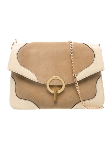 Suede Crossbody Bag