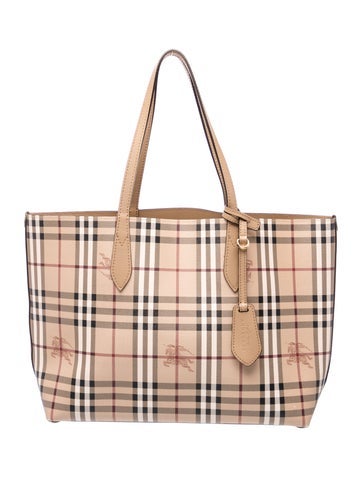 Haymarket Check Reversible Tote Medium