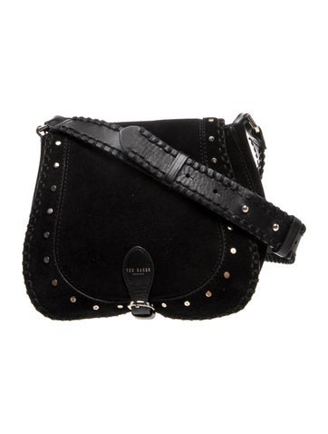Suede Messenger Bag