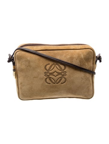 Suede Anagram Vintage