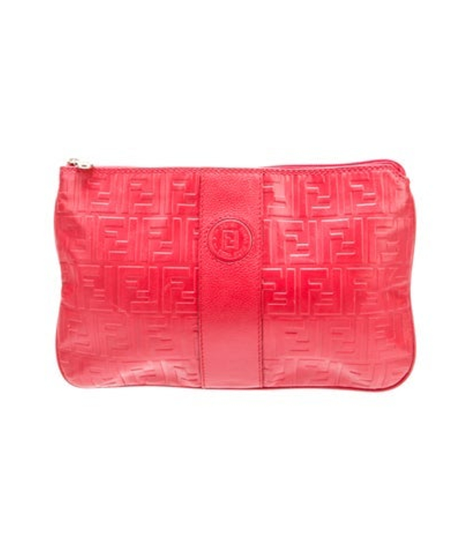Fendi Leather Clutch