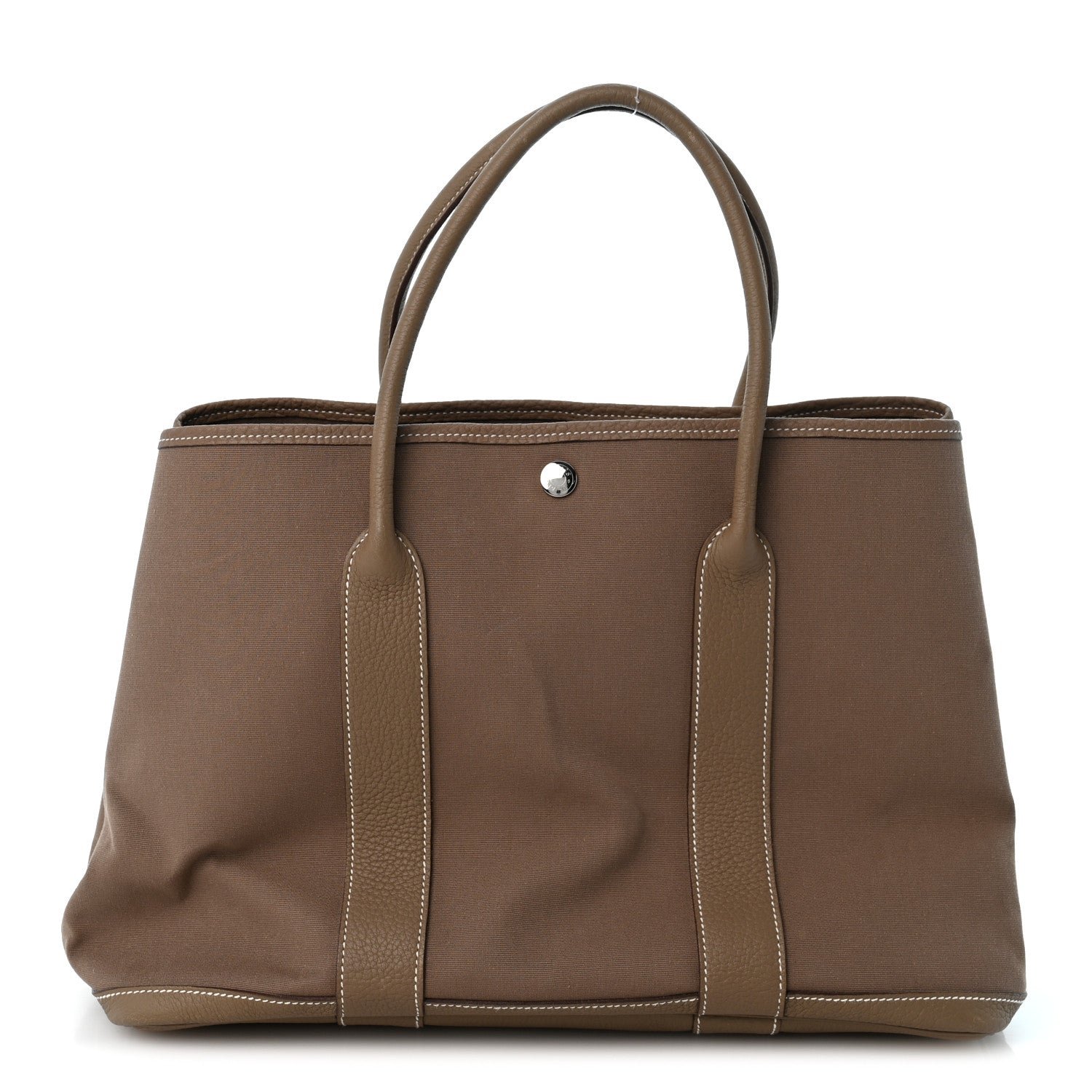 Hermes Toile Vache Garden Party 36 MM Etoupe