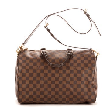 Leather Speedy Bandouliere