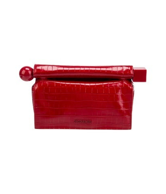 Jacquemus Leather Clutch