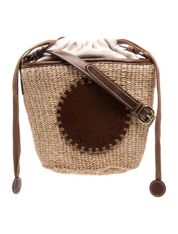 Raffia Bucket Bag