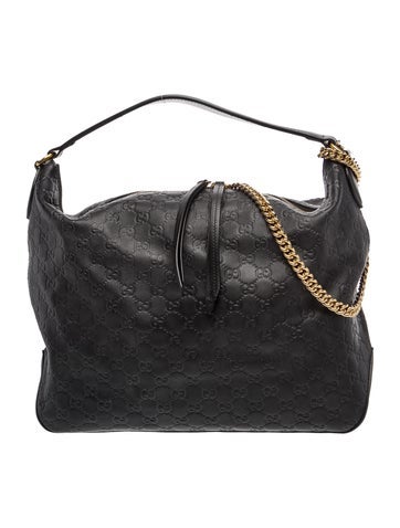 GG Signature Guccissima Hobo