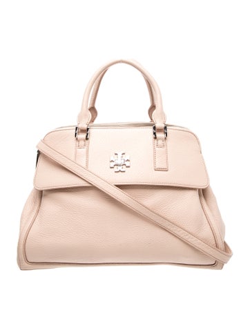 Leather Top Handle Bag