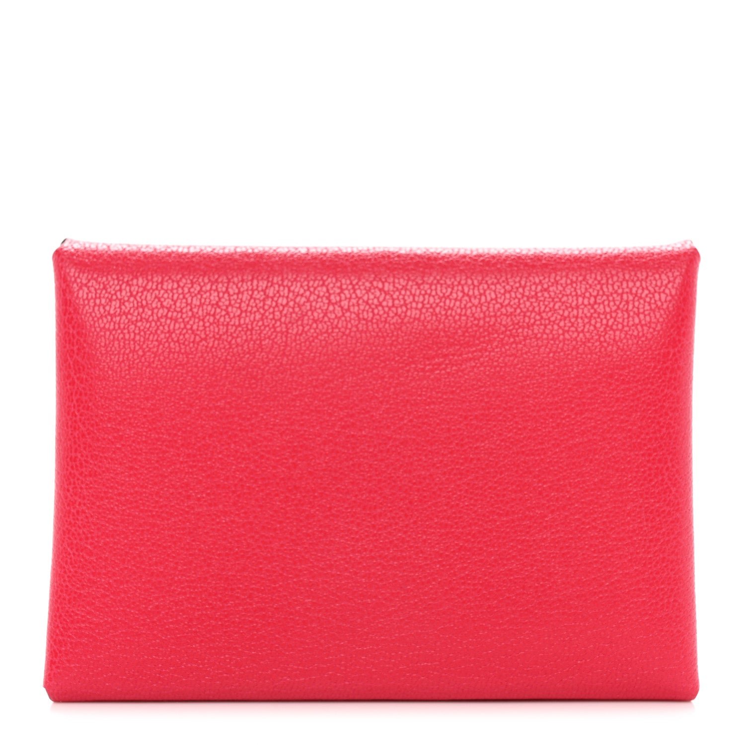 Hermes Chevre Chamkila Calvi Duo Card Case Rose Extreme