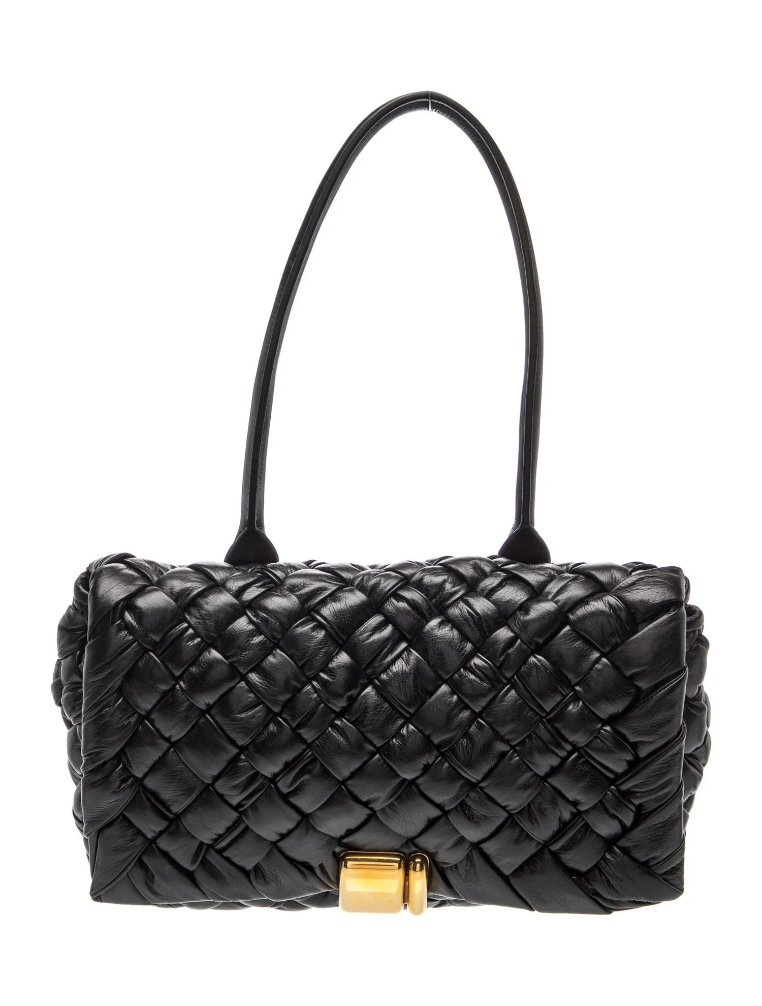 Intrecciato Calfskin Intreccio Rumple Desiree