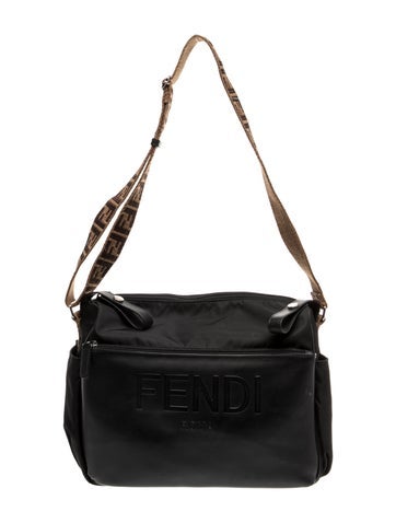 FF Logo Trim Diaper Bag