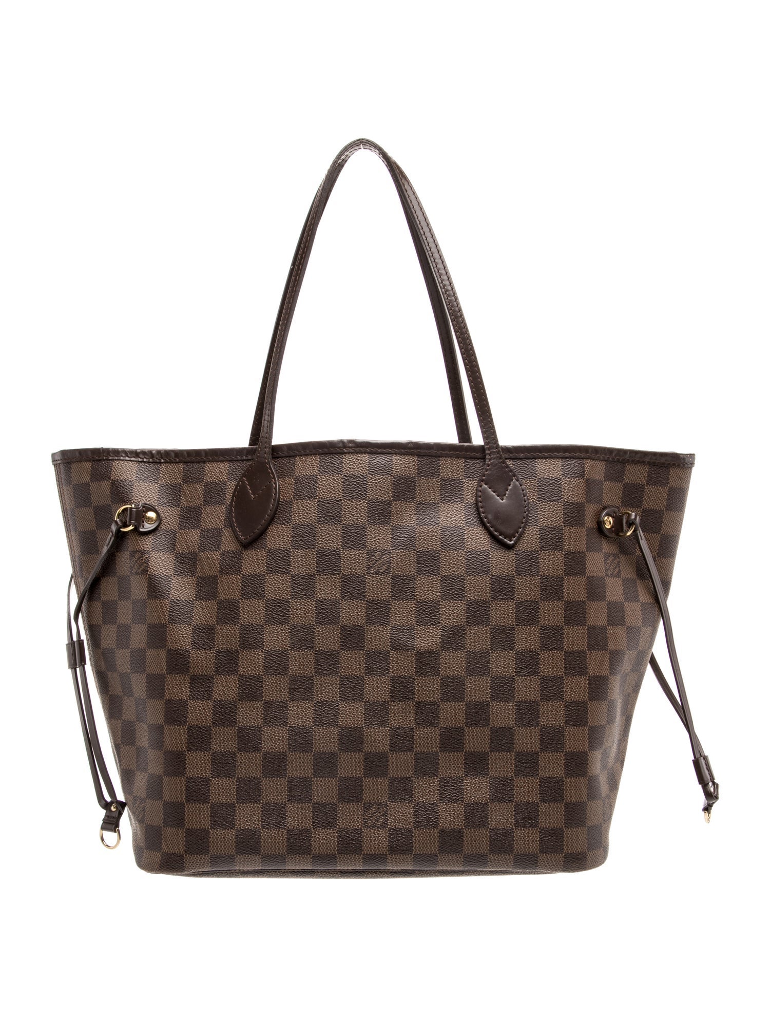 Damier Ebene Neverfull w/Pouch MM