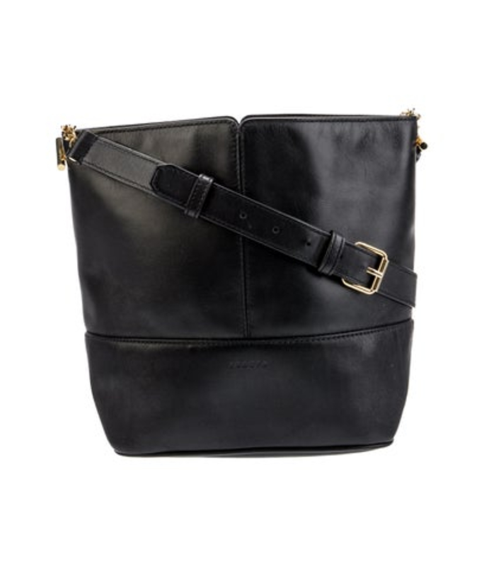 Sandro Leather Shoulder Bag