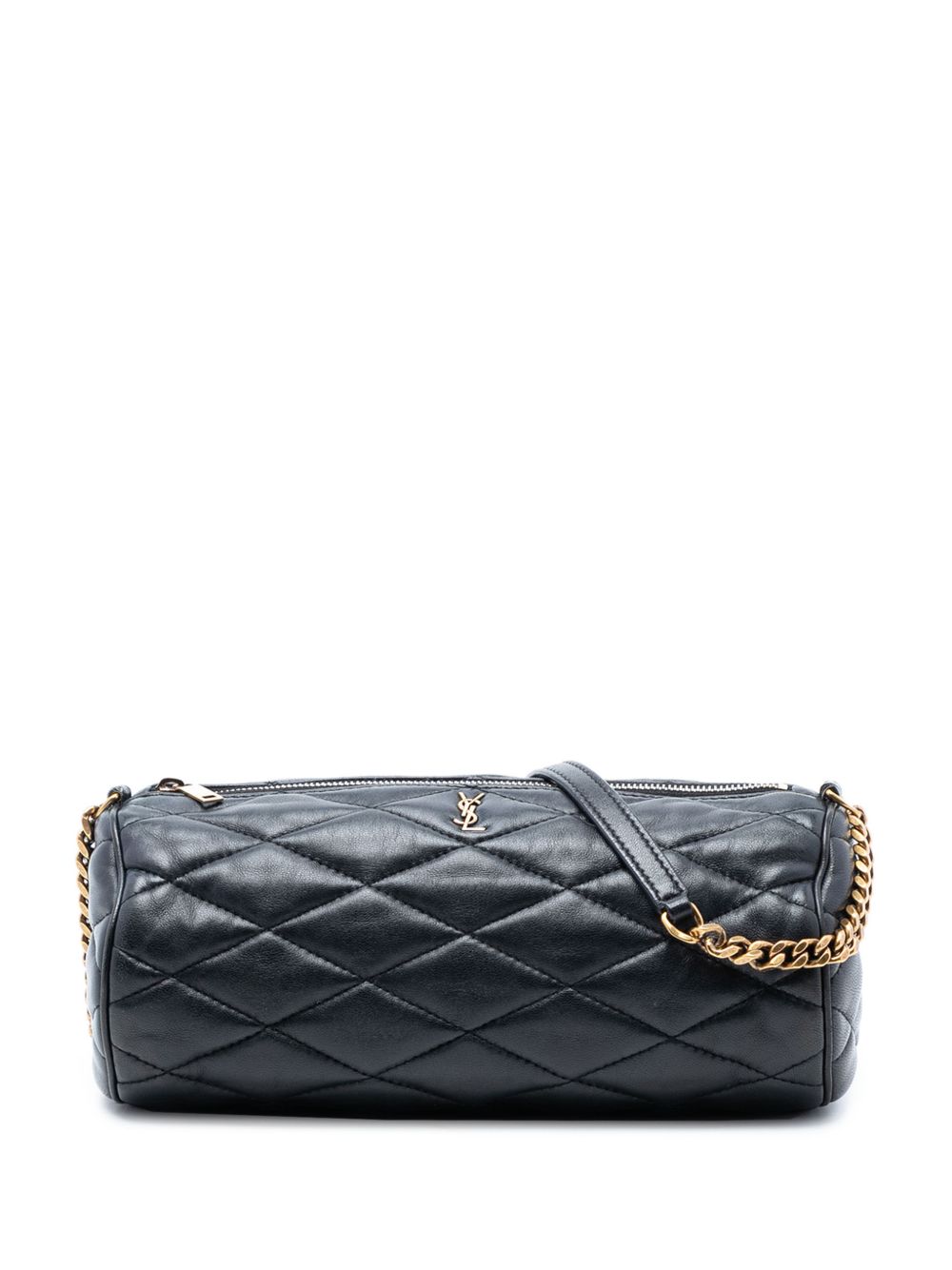 2023 Small Quilted Lambskin Sade Tube Bag shoulder bag